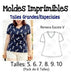 Molde Patron Remera Talle Especial 5 Al 10 2