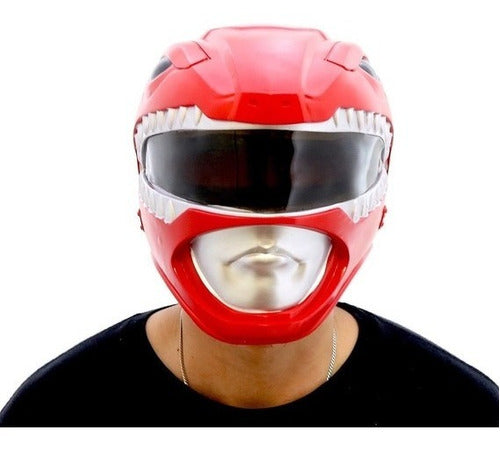 Plano Casco Red Ranger Mighty Morphin Power Ranger Eyesauron 0