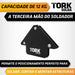 Kit 6 Esquadro Magnético Soldador Suporta 12kg Super Tork 7