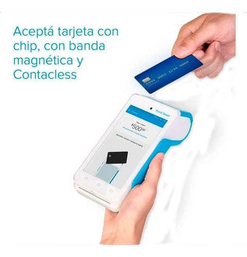 Mercado Pago Point Smart Card Reader - 4G Wifi QR 4