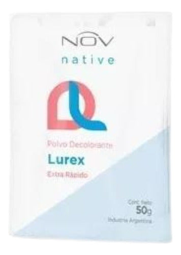 Polvo Decolorante Nov Lurex Extra Rápido  Native X 50 Gr 0