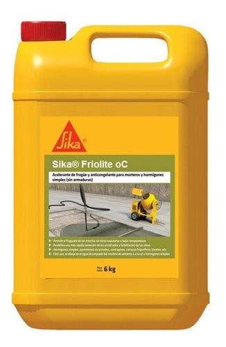 Friolite OC Aditivo Anticongelante Para Hormigón Bidon 5kg 0