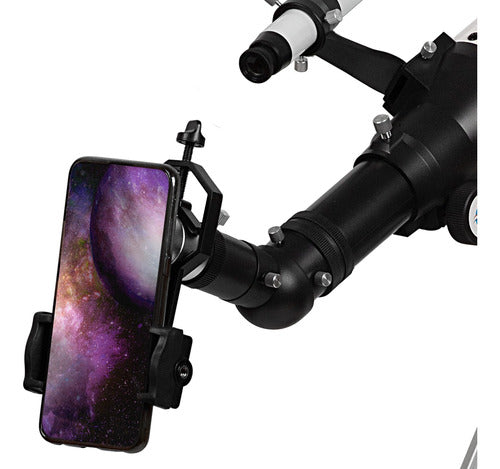 Universal Cell Phone Telescope Microscope Metal Adapter 1