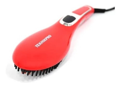 Teknikpro Best Brush Thermal Hair Straightening Brush 1