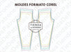 Molde Patron Coreldraw Calza Legging Niñas Talles Del 6 A 14 0