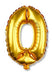 Giant Gold Metallic Number Balloon 70cm 30 Inches Belgrano Unit 29