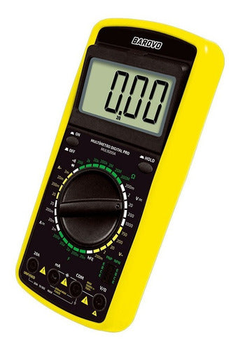 Udovo Multimeter Digital Tester AC DC Data Hold Display LED 0