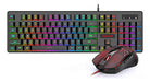 Redragon S107-BA Combo Gaming Keyboard and Mouse with Mechanical Feel 0