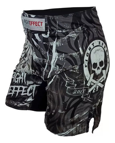 Fight Effect Bermuda White Tiger MMA Kick Thai Nogi BJJ 1