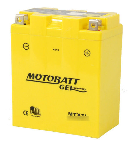 Motobatt Gel Battery for Honda Nx Falcon 400 Cc 0