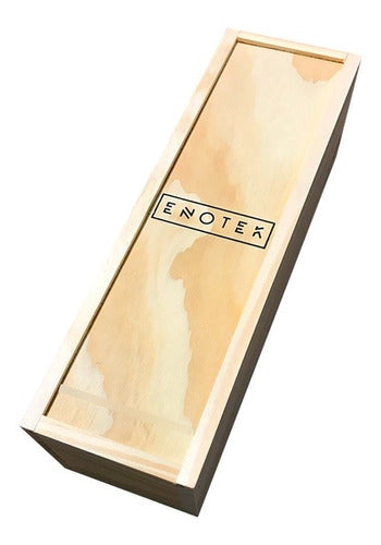 Enotek Wooden Box for Champagne x 1 Unit 1