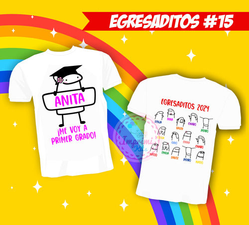 Imprimi Kits Diseños Plantillas Egresaditos Egresados Remeras #15 6