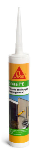 Sika Sikasil E - Transparent Anti-Mold Silicone 280ml 1