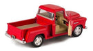 Rojo 1955 Chevy Stepside Pick-up Muere Coleccionable Camion 1