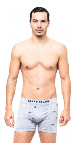 Seamless Star Boxer Shorts 6-Pack - Dufour 11789 2