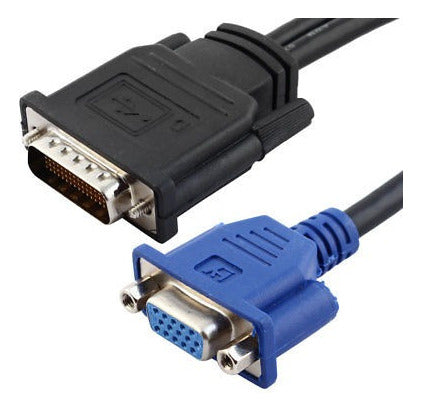 Dms 59 A 2 Dual Vga Hd15 Hembra Splitter Adaptador Cable 2