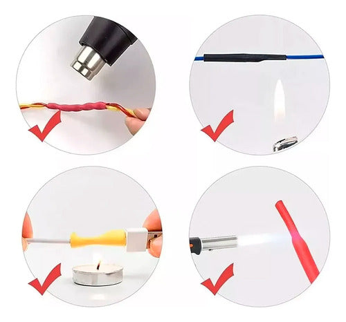 Generic Heat Gun Kit with Shrink Tubes 7