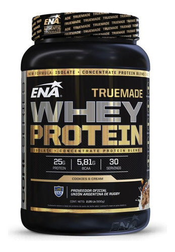 Ena Sport TrueMade Whey Protein Cookies And Cream - 2.05 Lb 0