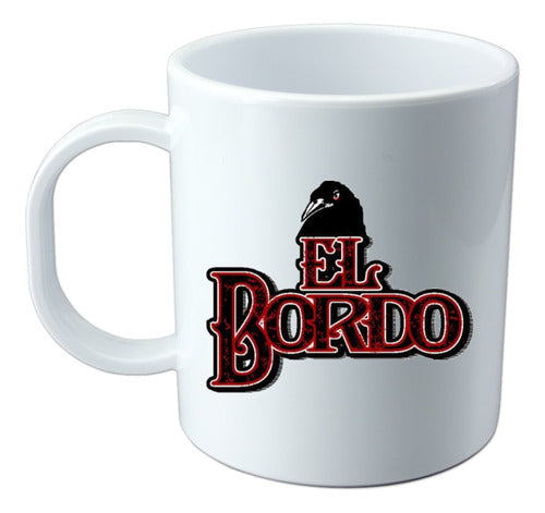 EXXE Taza Plástico Blanca Sublimada Personalizada El Bordo 0