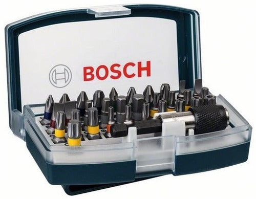 Set Puntas Atornillar Bosch 32pz Ph Pl Torx Hex Adapt Dgm 0