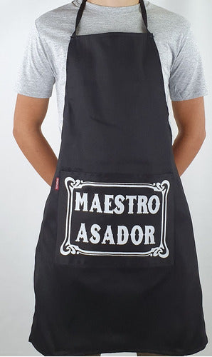 Azabache Delantal Asador 0