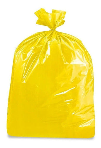 Generica Yellow Waste Bags 80 X 120 cm Pack of 50 0