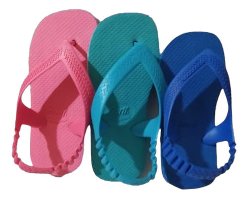 Baby Flip-Flops. Set of 12, Special Offer! 0