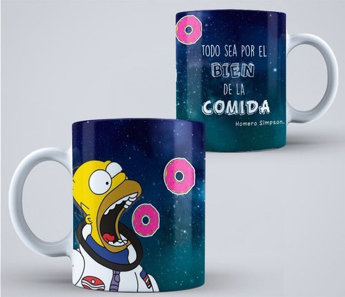 The Simpsons Mug Design Template Kit M4 2