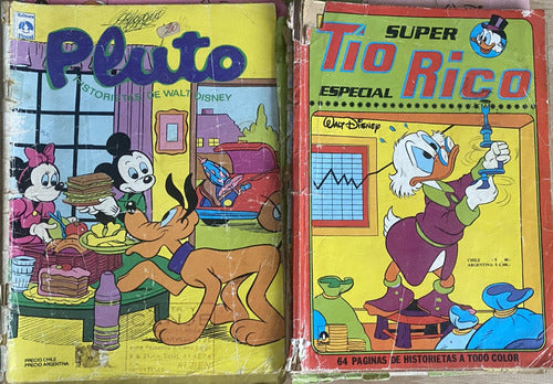 6 Revistas Pluto Disneylandia, Ed Tucuman, Cr04b3 Leer 2