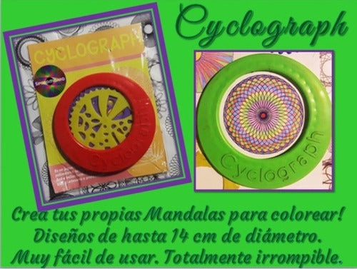 Double Pack National Spirographs for Drawing Mandalas 5