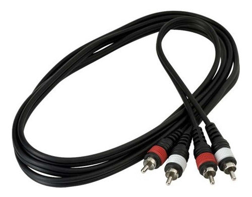 Venetian Cd8163 Cable 2 Rca A 2 Rca Libre Oxigeno 1 Metro 0