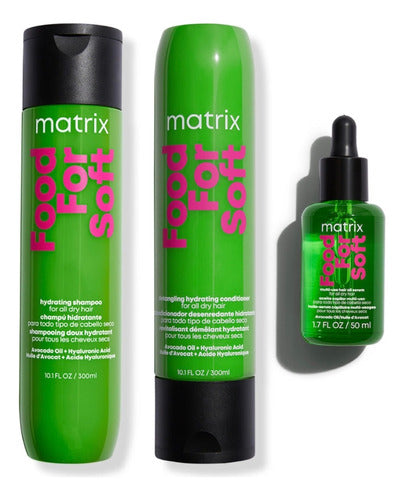 Matrix Shampoo + Conditioner + Serum Oil Matrix Food For Soft 0