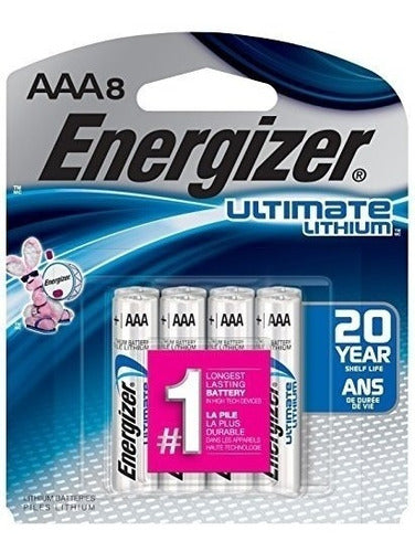 Energizer Ultimate Lithium Aaa Batteries 8 0