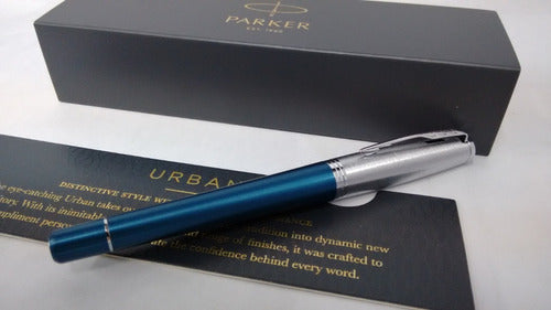 Parker Roller Pen Urban Premium Dark Blue 3