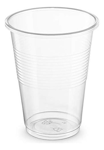 Plasticpro Transparent Disposable Plastic Cups, 7 oz 4