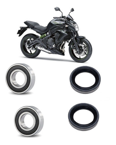 Rolamento Roda Dianteira Kawasaki Er-6n Kit 0