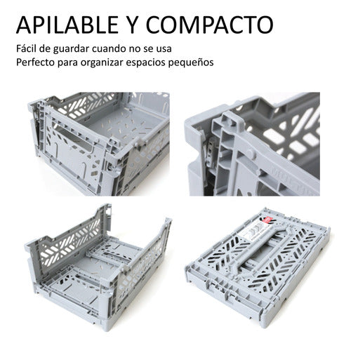 AY-KASA Foldable Stackable Midi Container Basket 238