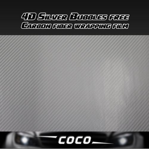 59  X65  Vinilo Film Car Tailgate Roof Hood 4d Carbon Fiber 1