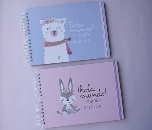 CAICÚ Cuaderno De Recuerdos Bebé A4 Personalizado 4