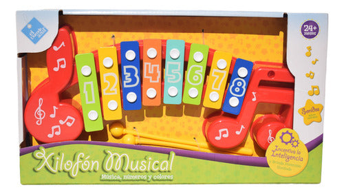 El Duende Azul Musical Xylophone in Box 0