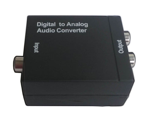 Dac Toslink Óptico Digital Coaxial Adaptador Conversor De Au 1