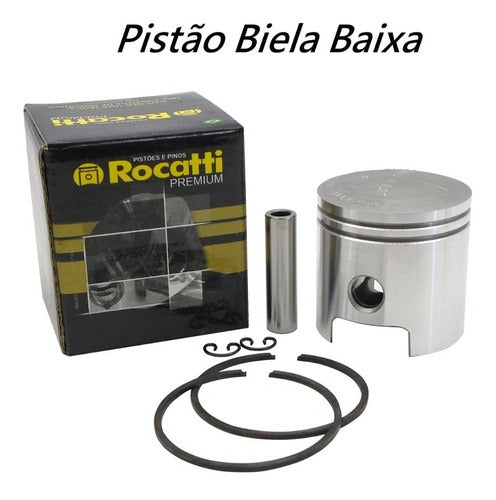 Kit Cilindro + Prisioneiro E Juntas 80cc Bike Moskito Baixa 2