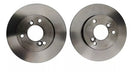 Front Brake Discs and Pads Kit for Renault Kwid Solid 2