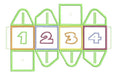 7 Embroidery Machine Matrices - Educational Games / Cubes Set 3