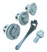 Belli Air Valves (3 Un.) 1/2 for Semi-Rigid + Inflator Nozzle + Installation Key 0