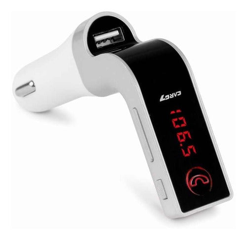 Everest FM Bluetooth Car Transmitter, 1USB MP3 Hands-Free 2