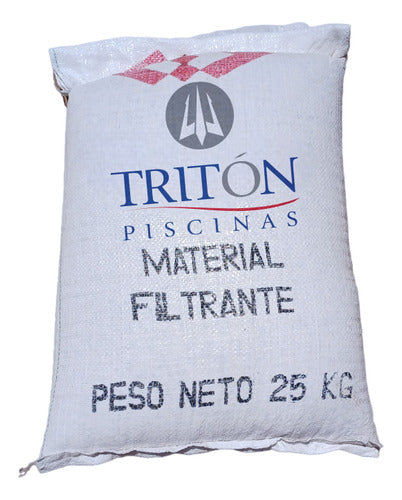 Tritón Piscinas Load Filtering for Pools x 25kg 0