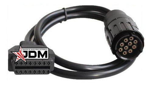 BMW Motorcycle 10 Pin to OBD2 16 Pin Adapter Cable - JDM 0