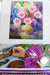 HI STONE Diamond Painting and Acrylic Kit 50x40 Flowers 0