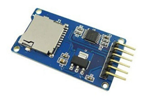 Modulo Lector De Tarjetas Micro Sd Arduino Arm Pic Avr Aa115 0